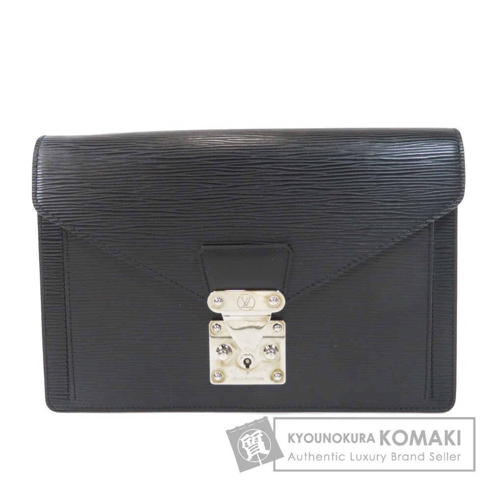 Louis Vuitton Pochette Sellier Dragonne Epi Leather Clutch Bag